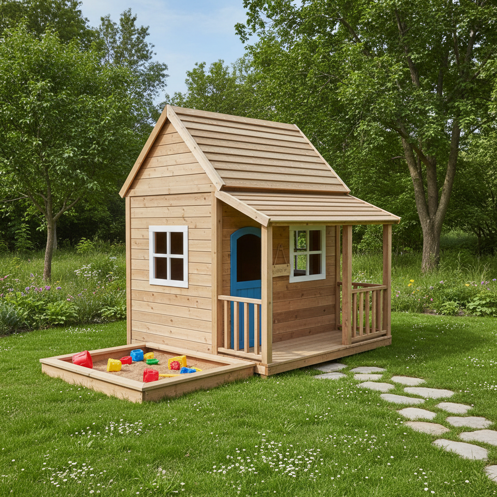 Ko nereikėtų tikėti apie vaikų namelius vaikų nameliai - iliustracija